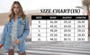 Women’s Denim Jacket | Raw Edge Ripped | Street Style | Everyday Trendy Look