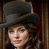 Men’s Asymmetric Top Hat | 100% Wool | Handcrafted Artisan Design