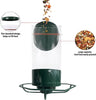 Squirrel-Proof Bird Feeder | Spinning Tube Feeder with 4 Ports & 5 lb Seed Capacity