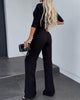 Women’s Two-Piece Suit Set | Tailored Jacket & High-Waist Pants | Elegant & Versatile