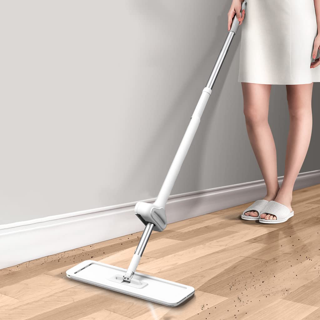 SqueezeFlat™ | Hands-Free 360° Self-Cleaning Mop