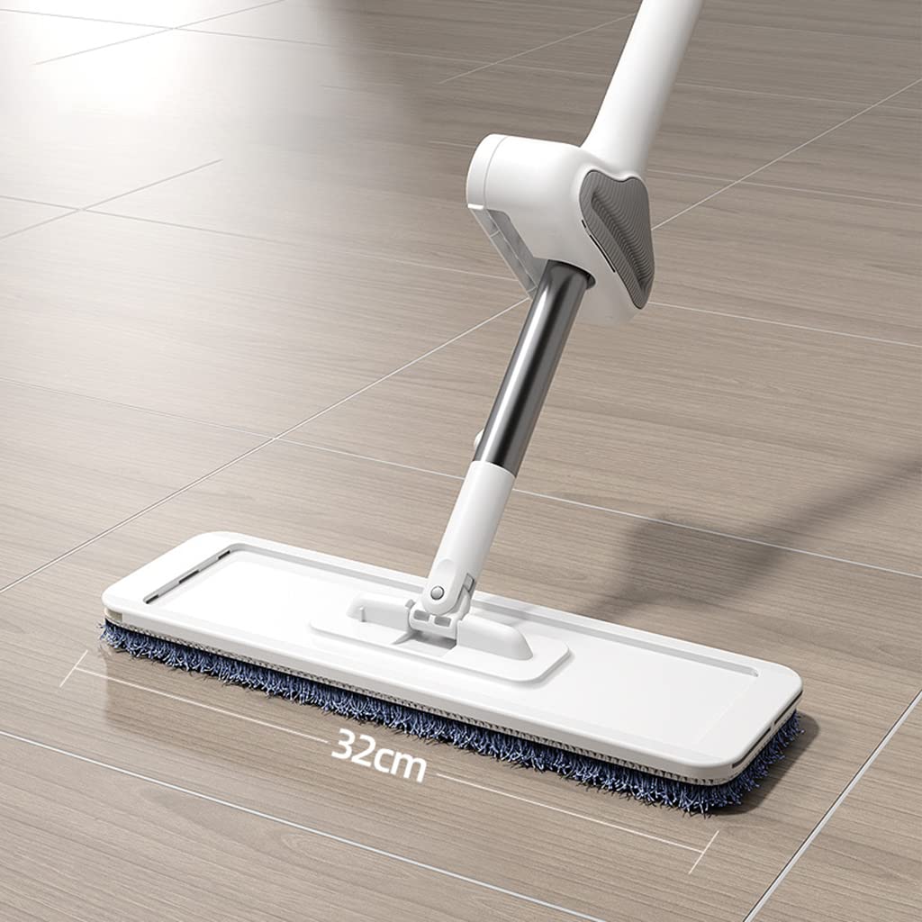 SqueezeFlat™ | Hands-Free 360° Self-Cleaning Mop