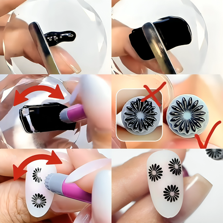 5+5 Free | DesignPress™ Quick Nail Design Stamping