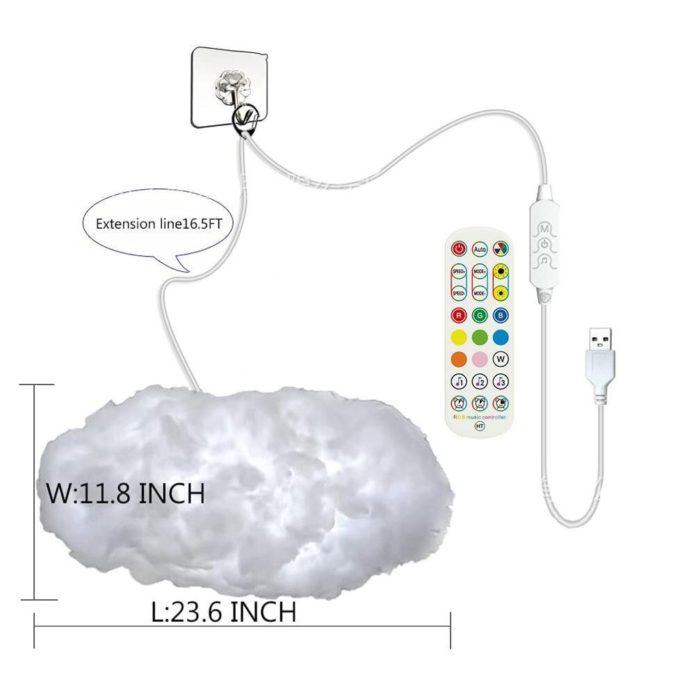 Colorful Led Cloud Light