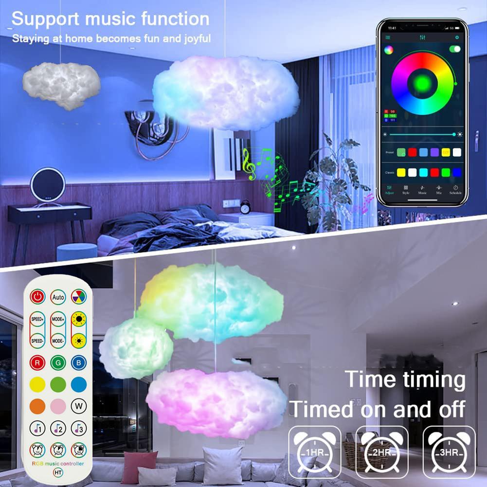 Colorful Led Cloud Light