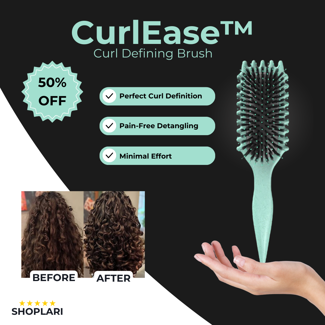 50% OFF🔥 I CurlEase™ Curl Defining Brush