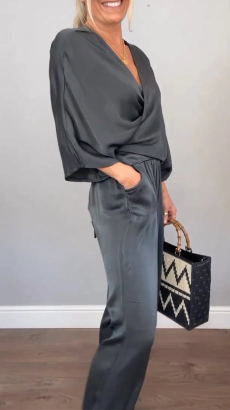 Helen™ Sleek Satin Elegance