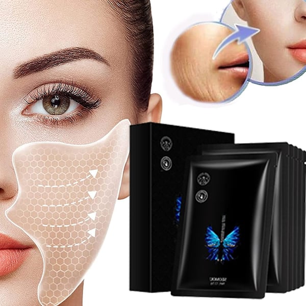 Facial Lifting Strips | Invisible Daily Use | Hydrating Plant Essence