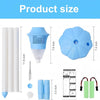 Bubble Lamp with LED Lights & Music | Portable Leak-Proof Party Decor | 30×19cm