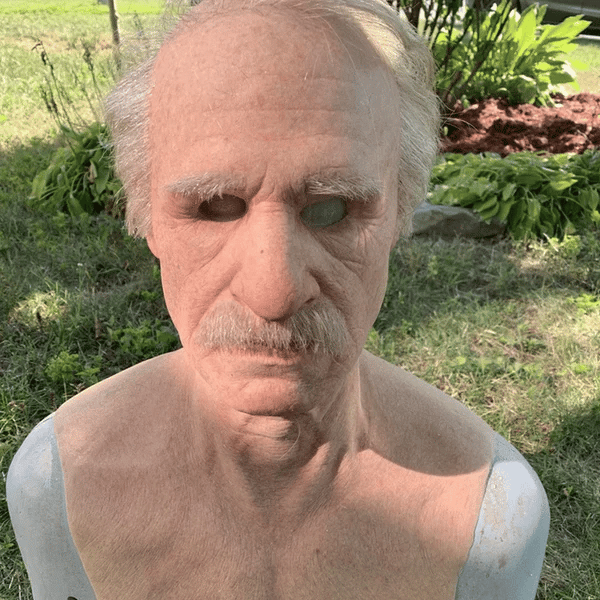 MaskEnigma™ Holloween Realistic Elderly Disguise