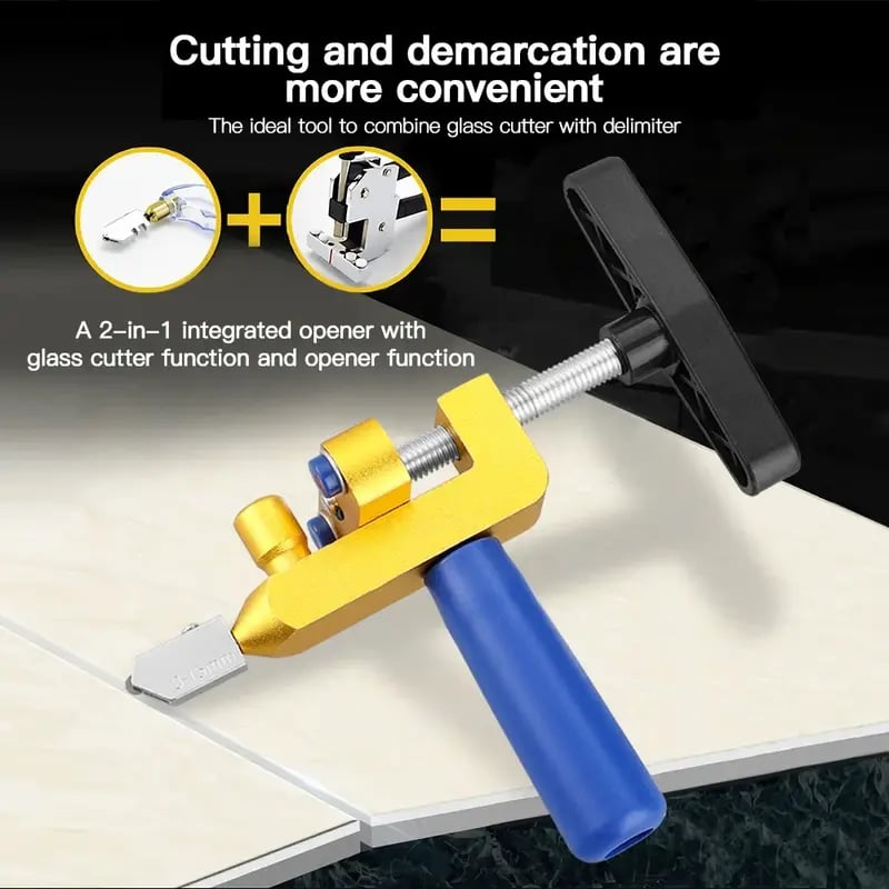 Tile Cutting Tool | Lightweight Precision Cutter | Clean Break Design