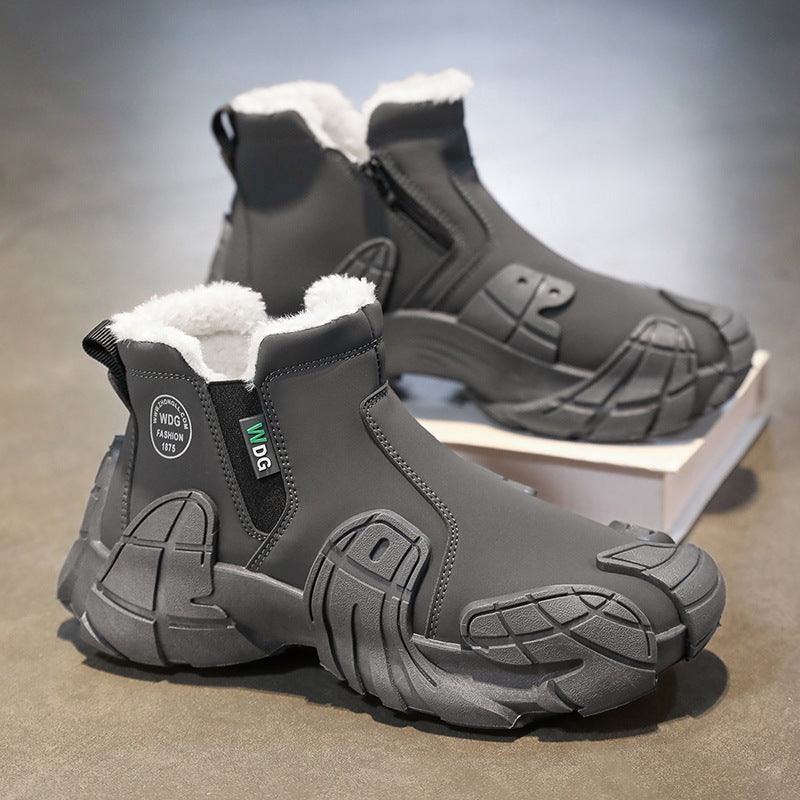 Men’s Waterproof Martin Boots | Wear-Resistant | Anti-Slip Sole | All-Day Comfort