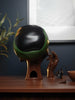Incense Burner Statue | Artistic Resin Design | Backflow Smoke Effect | 7.8 in