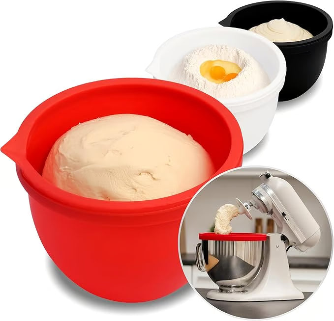 Stand Mixer Silicone Insert | 4.7L Tilt-Head Compatible | Mess-Free Mixing