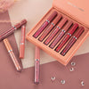 Matte Lipstick Set | 6 Long-Lasting Shades | Avocado Oil & Vitamin E | Smudge-Proof