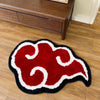 Red Cloud Anime Tufted Doormat