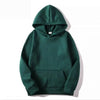 Heidi-Mode | Solid Color Hooded Sweatshirt Made of Cotton for Women
