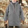 Men’s Wool Outdoor Jacket | Storm-Ready Insulated Anorak with Hood & Kangaroo Pocket