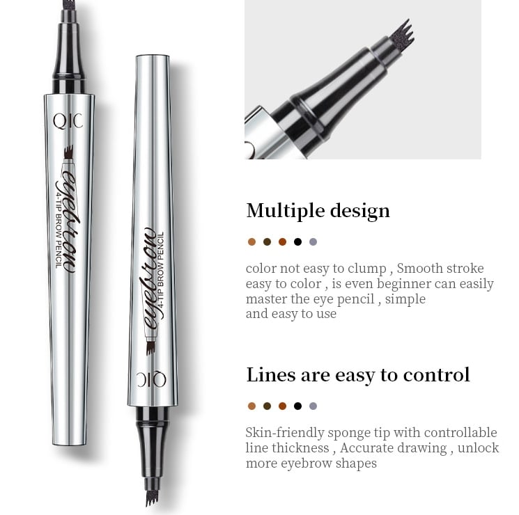 BrowSculpt™ 3D Waterproof Eyebrow Pencil for Perfectly Defined Brows