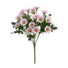 Artificial Mum Flowers | UV-Resistant Silk Blend | Lifelike Fall Decor