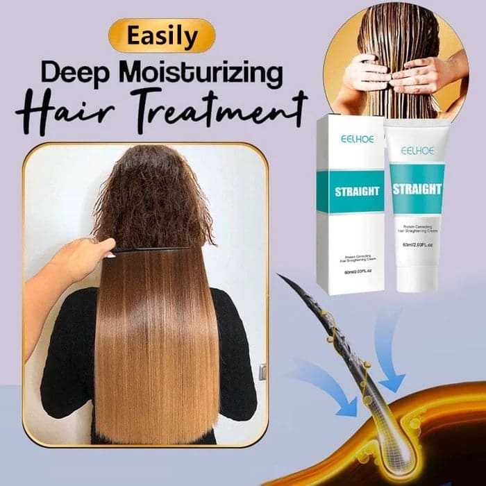 Keratin Hair Cream™ Enjoy silky smooth and radiant hair