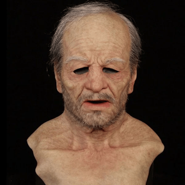 MaskEnigma™ Holloween Realistic Elderly Disguise