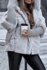 Women’s Winter Jacket | Faux Shearling Coat with Hood | Warm Zip-Up Sherpa Style S–3XL