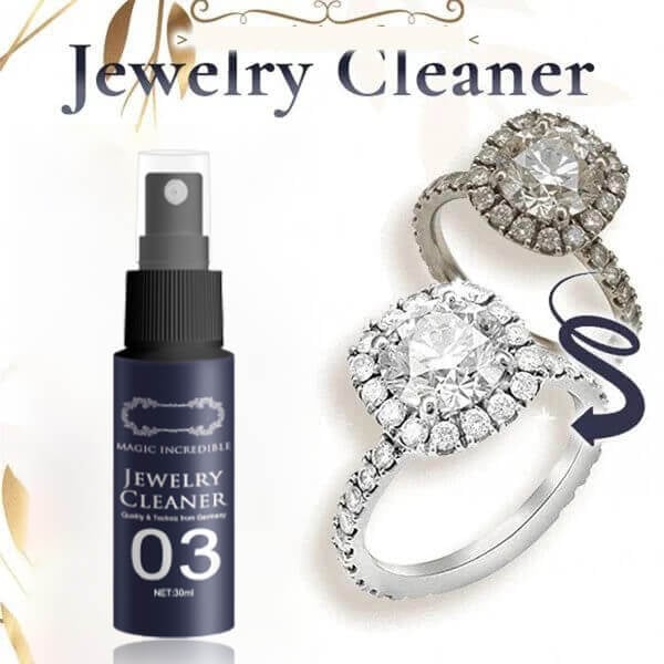 Jewelry Cleaner Spray | Instant Shine & Tarnish Protection | Non-Toxic Formula | 30ml