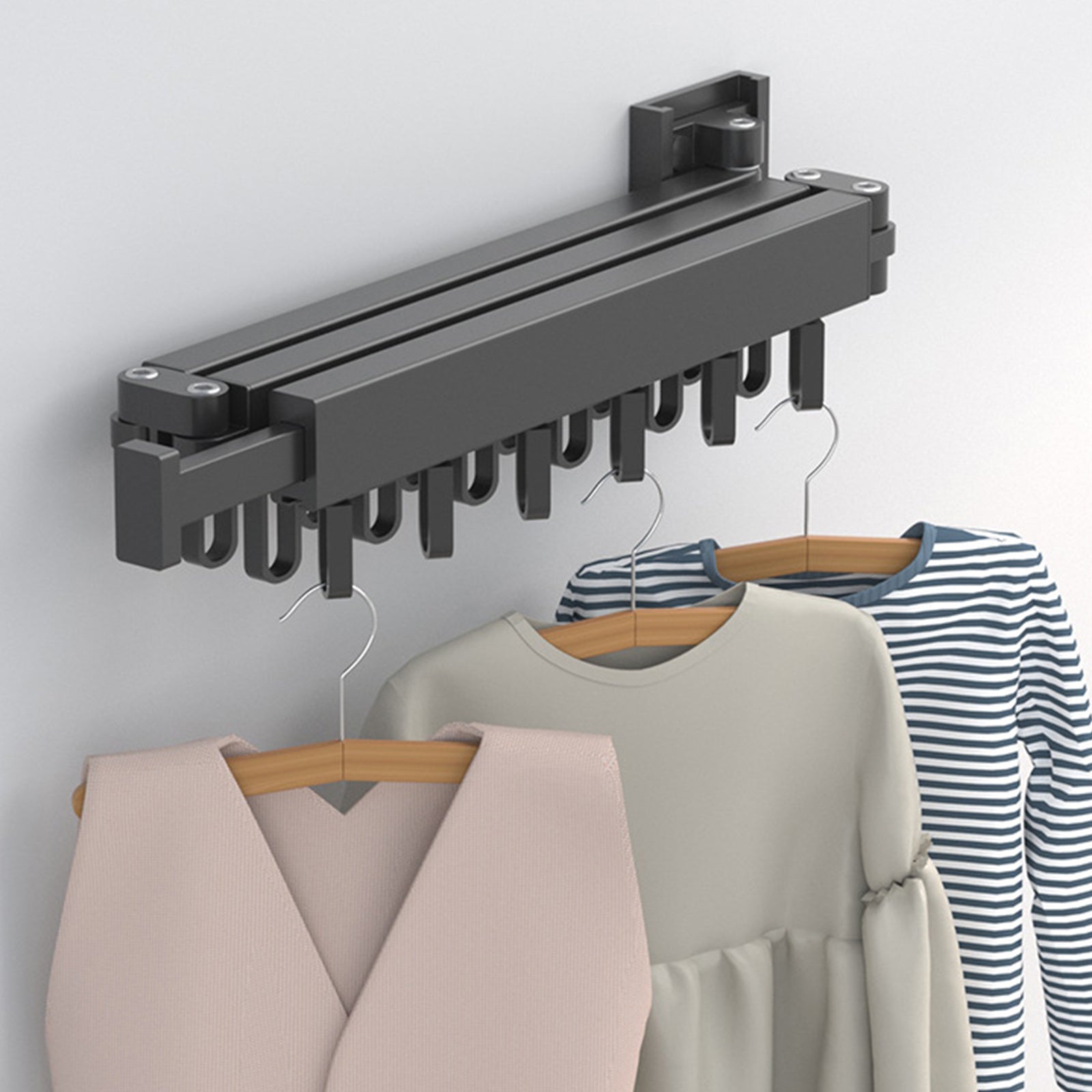 Clothes Drying Rack | Foldable Space-Saving Design | Indoor & Outdoor Use