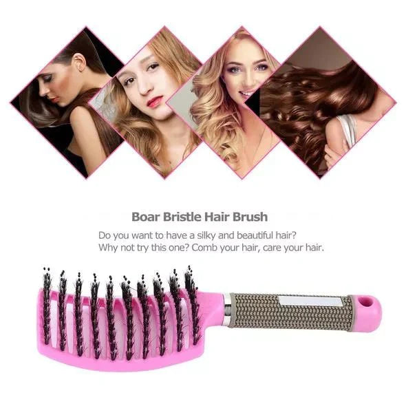 Detangler Bristle Nylon Hairbrush