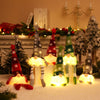 Christmas Gnome Decoration | LED Light | Nordic Holiday Figurine Set