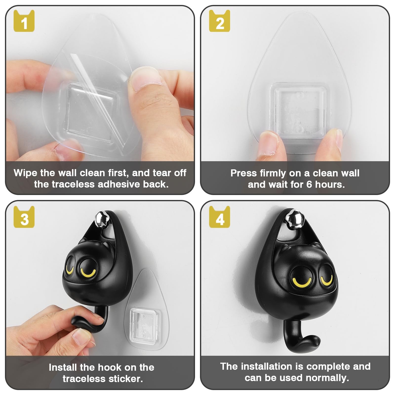 1+1 Free | KittyClips™ Organize With Charm