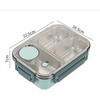 Insulated Stainless Steel Lunchbox | Leak-Proof Bento Design | Keeps Food Hot 6h / Fresh 12h | 304 Steel