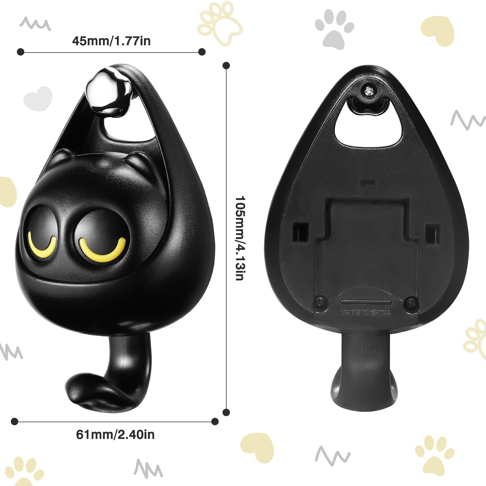 1+1 Free | KittyClips™ Organize With Charm