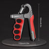 Adjustable Hand Grip Strengthener | 5–100KG Resistance | Rep Counter | Non-Slip Handles