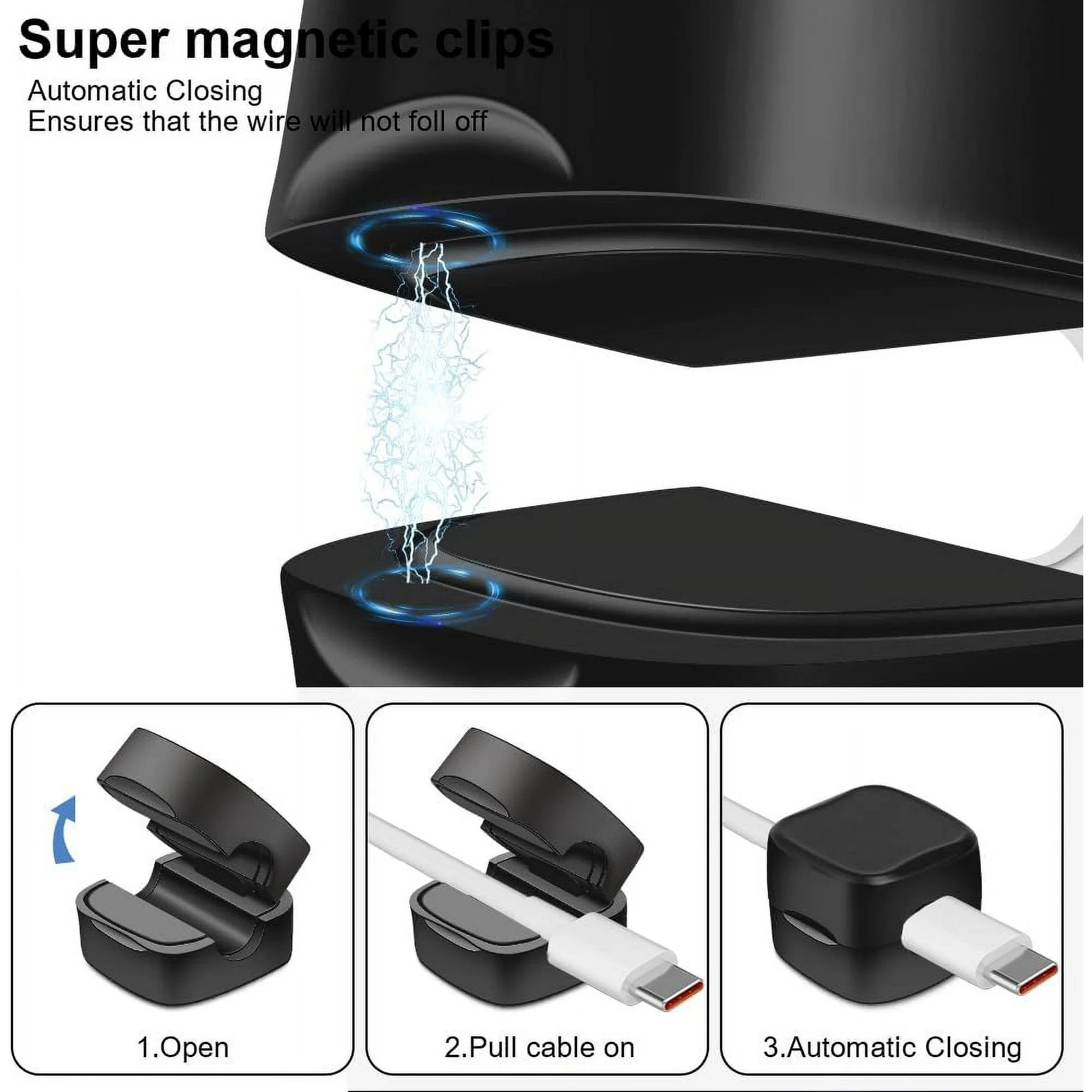 SnapHold – Secure Magnetic Cable Clips