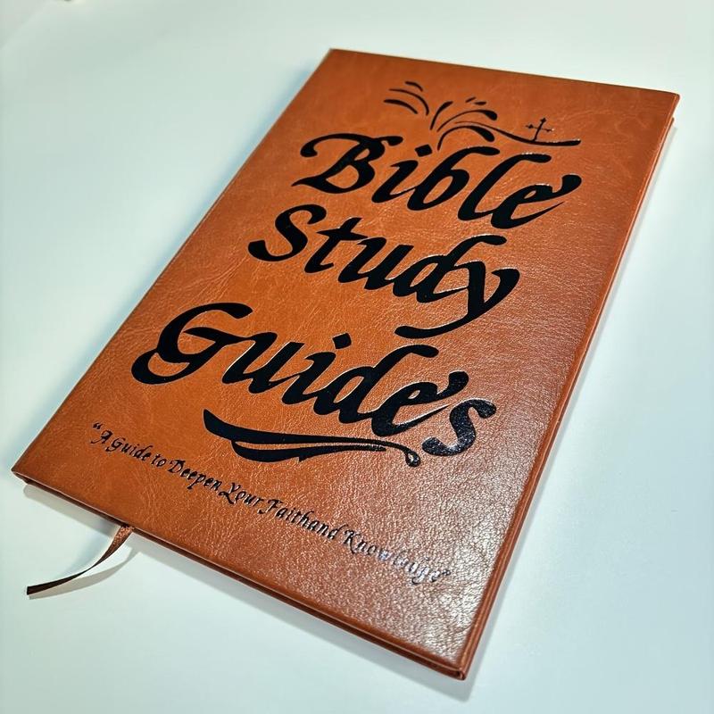 Faith Journal for Daily Scripture Reflection | Guided Prompts | Durable Eco-Friendly Paper