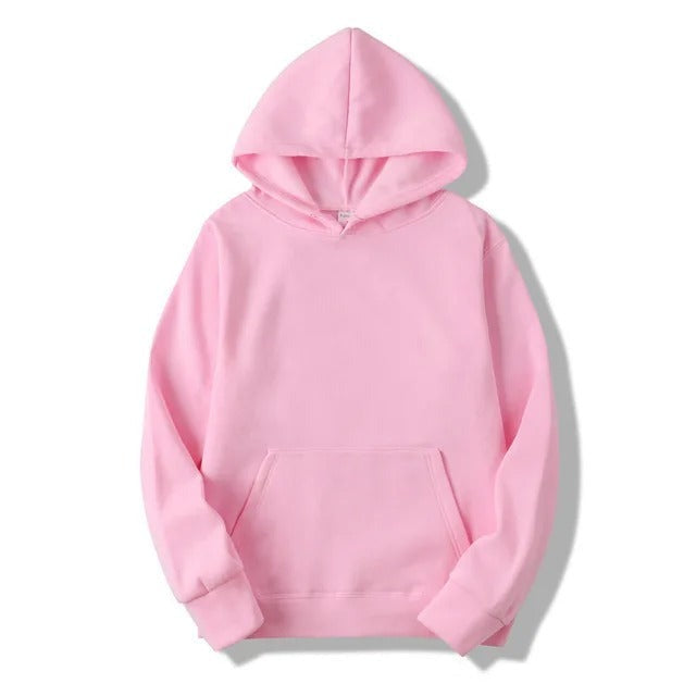 Heidi-Mode | Solid Color Hooded Sweatshirt Made of Cotton for Women
