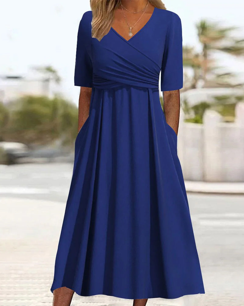 Jasmine | Crossover Midikleid