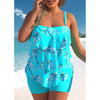 Avencea | Tankini Swimsuit Set with Coconut Print