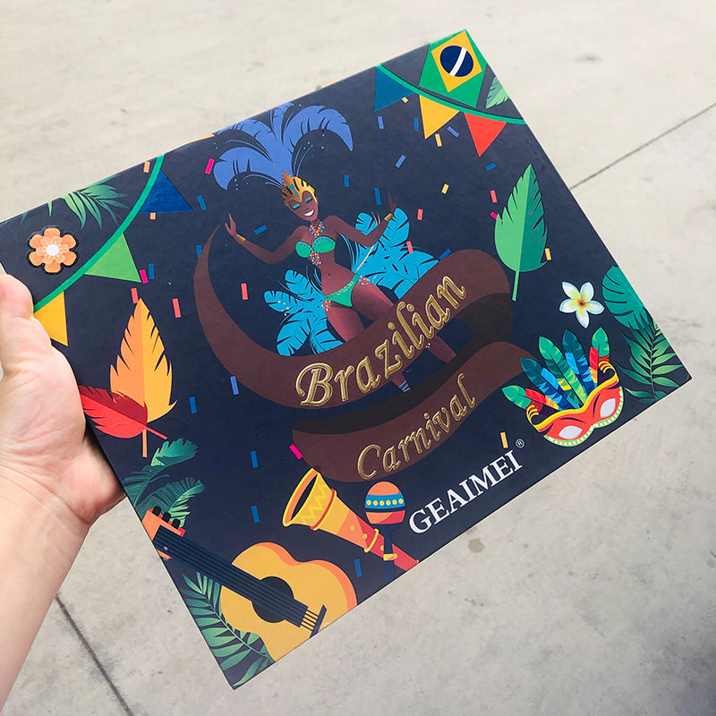 Carnival™ - 99 Colors Eyeshadow Palette Brazilian Makeup Palette