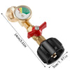 Propane Refill Adapter with Valve