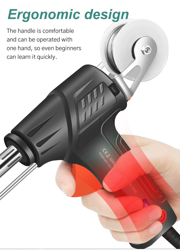 Electric Welding Tool | Rapid 20s Heat-Up | 2-in-1 Welding & Cutting | Ergonomic Handle