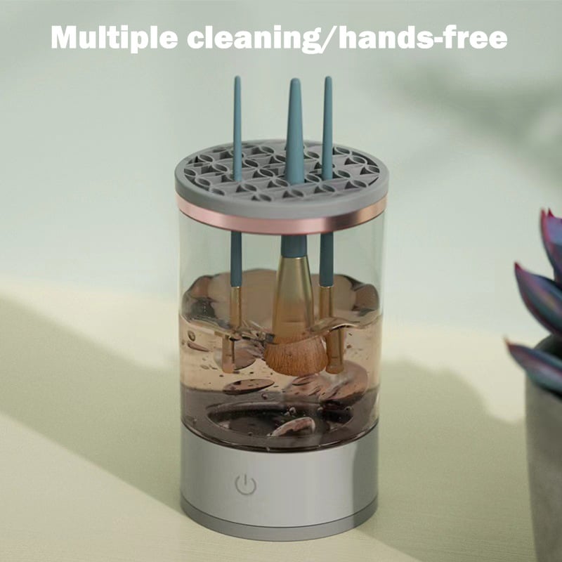 Makeup Brush Cleaner Machine | BrushPure™ Automatic Cleaning & Drying | Compact 16×9cm