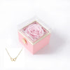 180° Rose Gift Box™ | With Engraved Love Necklace