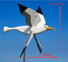 Handmade Garden Windmill | WhimsyMill™ Bird & Animal Design | Wood & Stainless Steel | Outdoor Décor