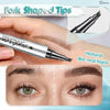 BrowSculpt™ 3D Waterproof Eyebrow Pencil for Perfectly Defined Brows