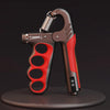 Adjustable Hand Grip Strengthener | 5–100KG Resistance | Rep Counter | Non-Slip Handles