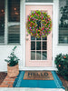 BloomWreath™ Spring & Summer Front Door Wreath | Handmade Floral Grapevine Accent