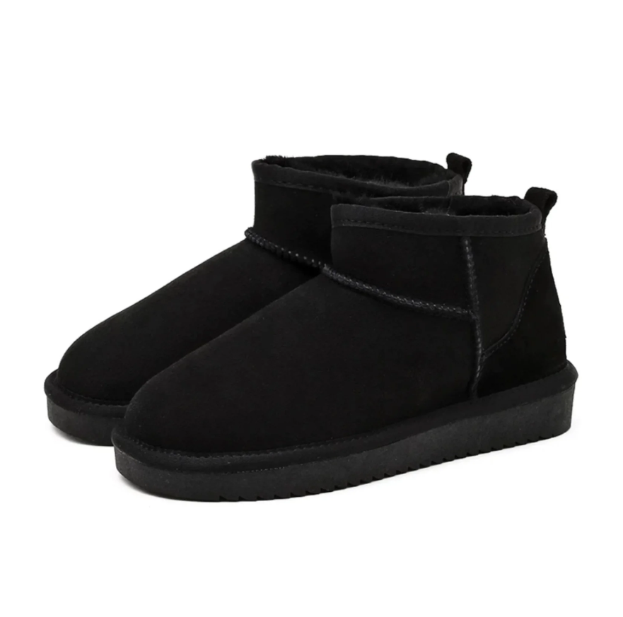 Women’s Winter Boots | Warm Plush Lining | Non-Slip Boston Mini Ankle Boots